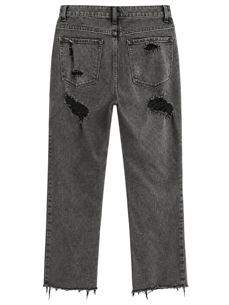 Jeans Acid Wash Raw, foto 2