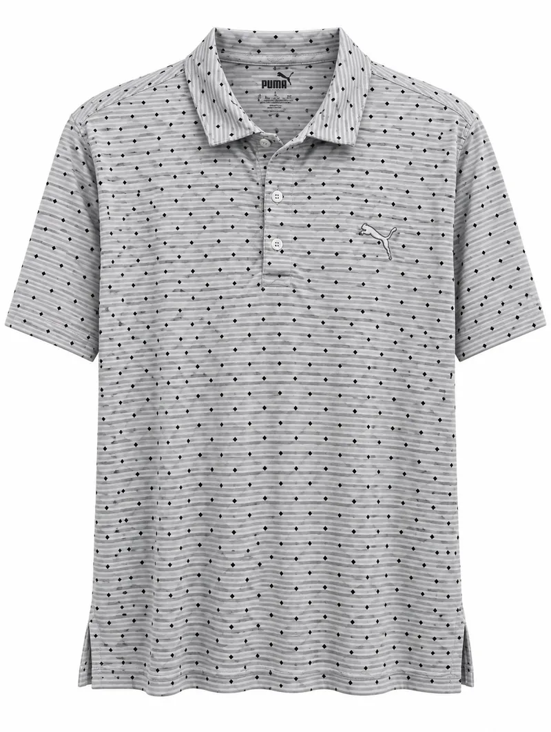 Polo Geometric Grey