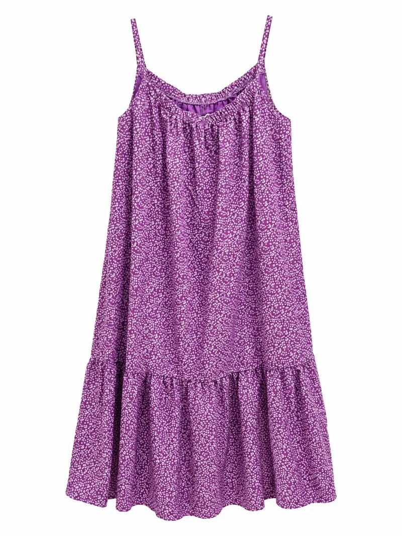 Maxi Vestido Violet Floral