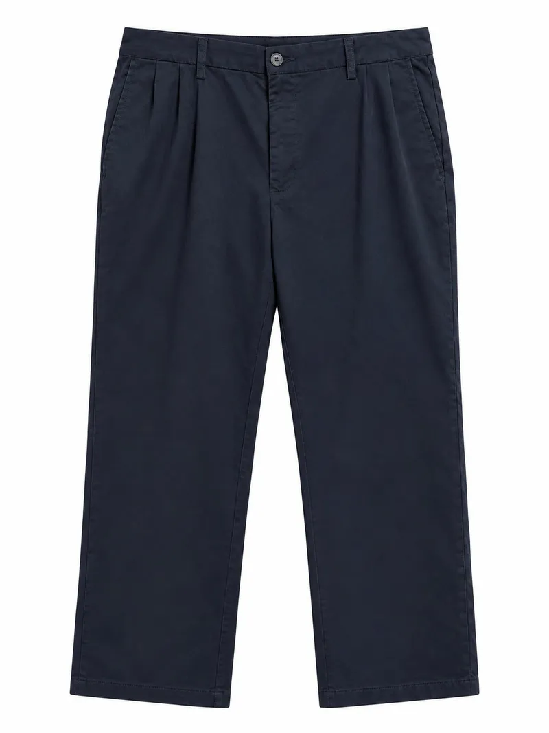 Navy Chino Trousers