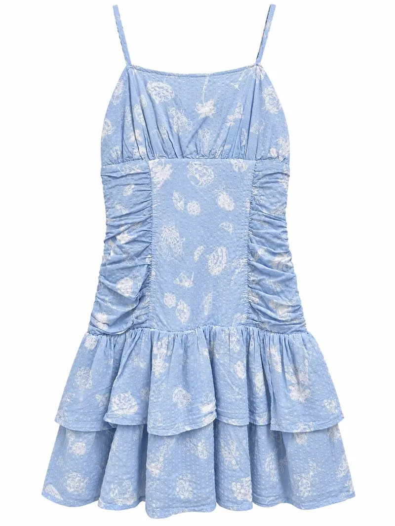 Vestido Sky Ruffles