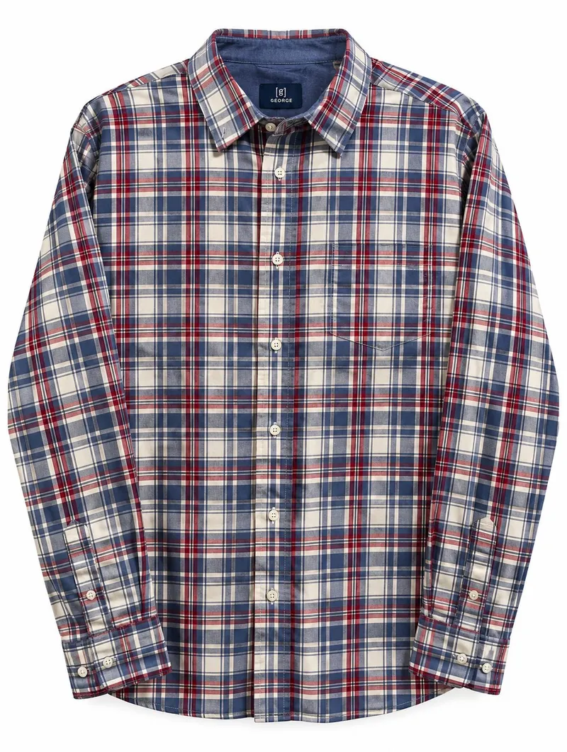 Camisa Classic Fit de Cuadros