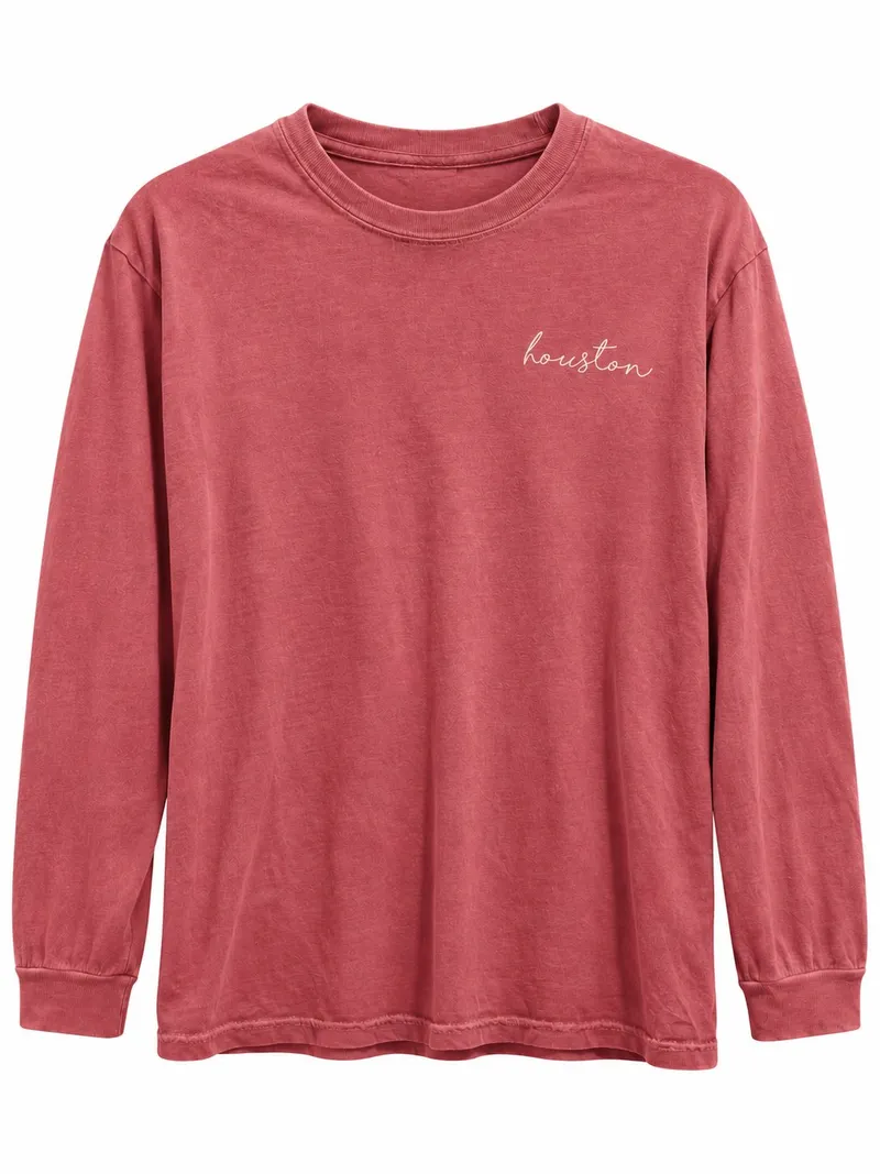 Long Sleeve Houston Pink