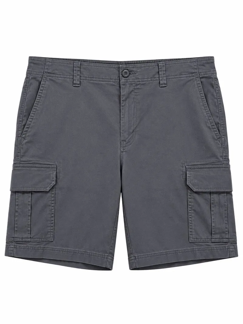 Dark Gray Cargo Shorts