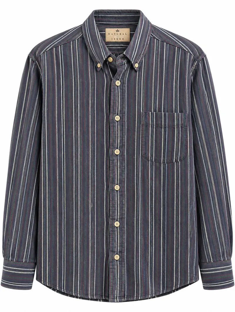 Camisa Midnight Striped
