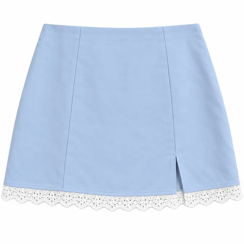 Mini Falda Lace Trim