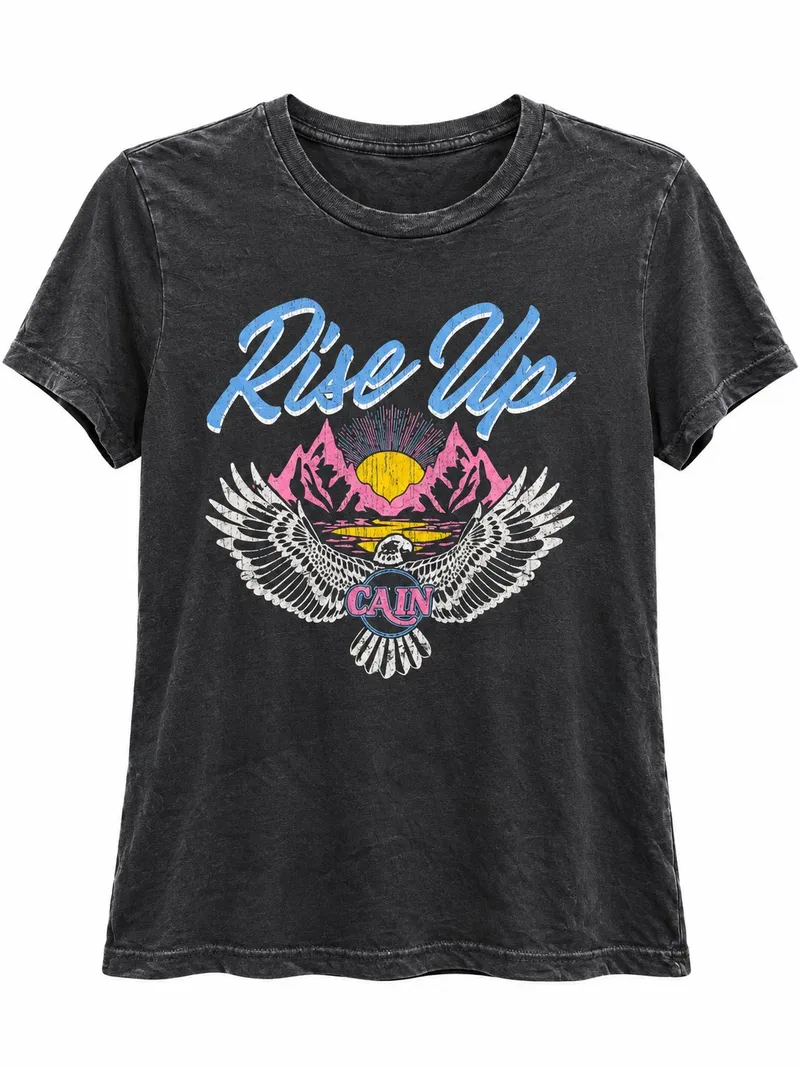 Rise Up Washed Tee