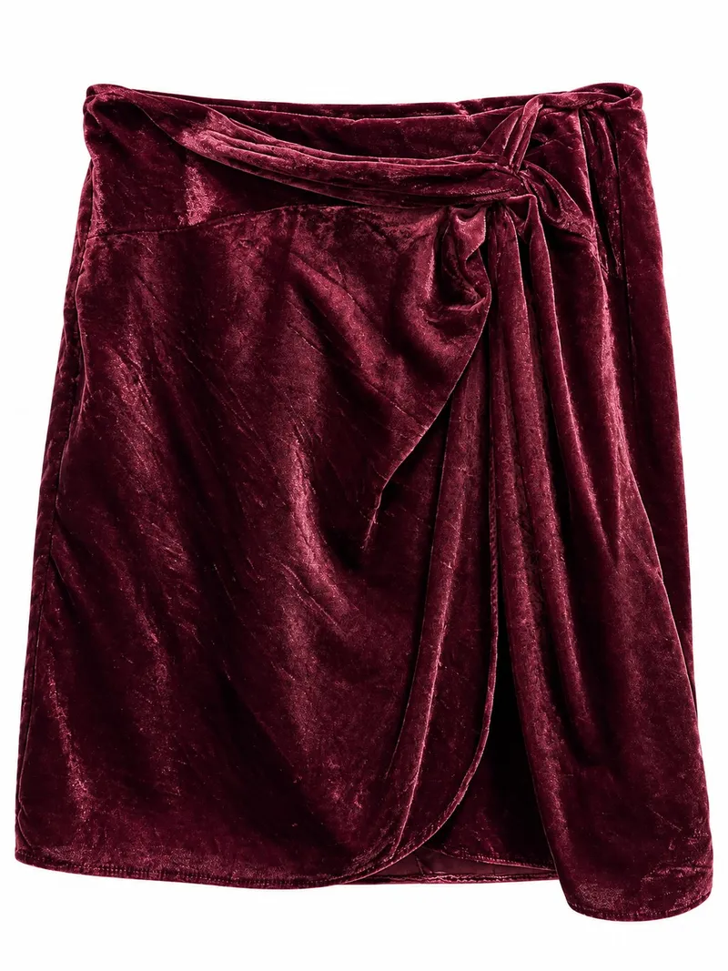 Falda Velvet Wrap