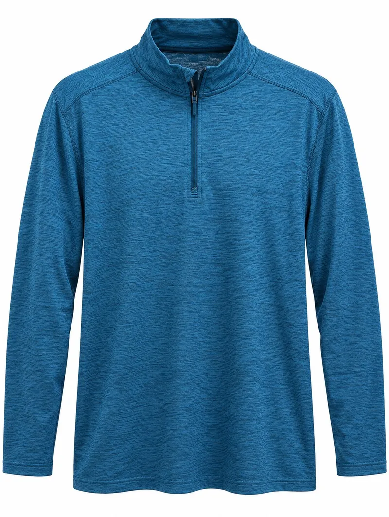 Suéter Quarter-Zip Deportivo