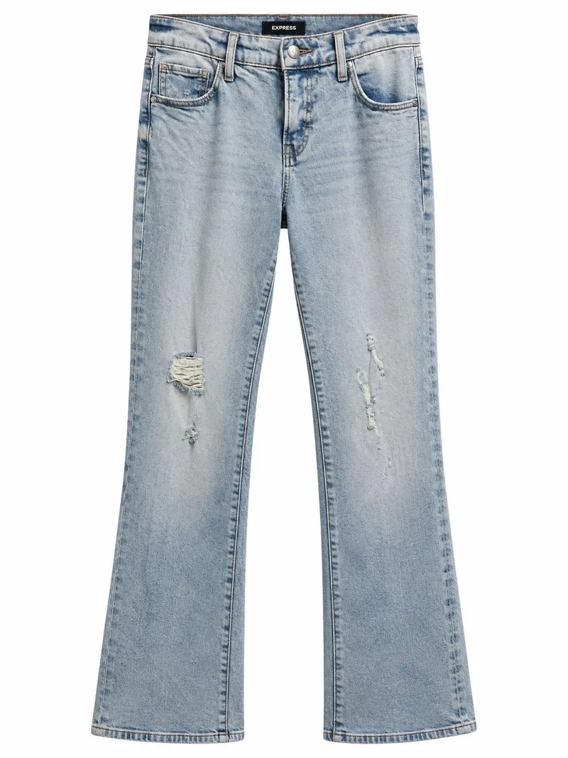 Jeans Wide Leg Washed