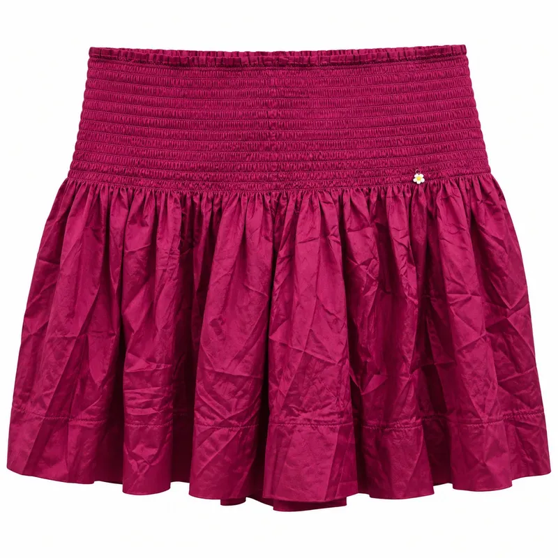 Smoked Ruffle Skirt