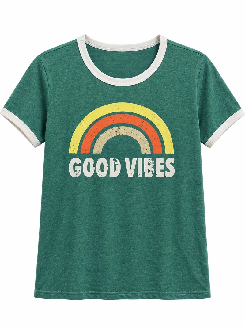 Vintage Rainbow Tee