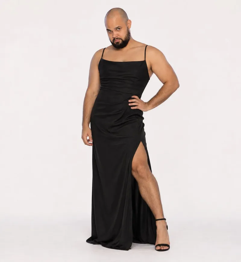 Vestido de Mujer Negro Elegante