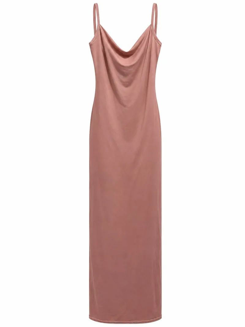 Maxi Vestido Rose Stretch