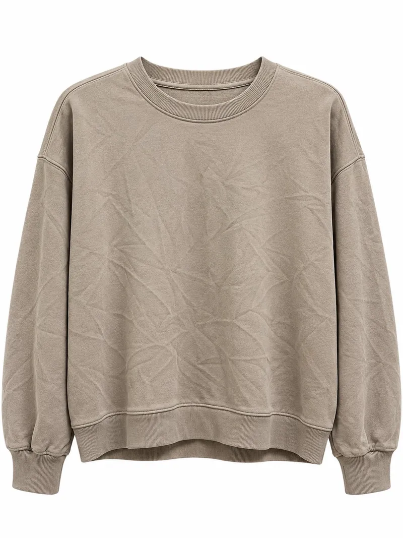 Sweater Oversize Minimal Beige