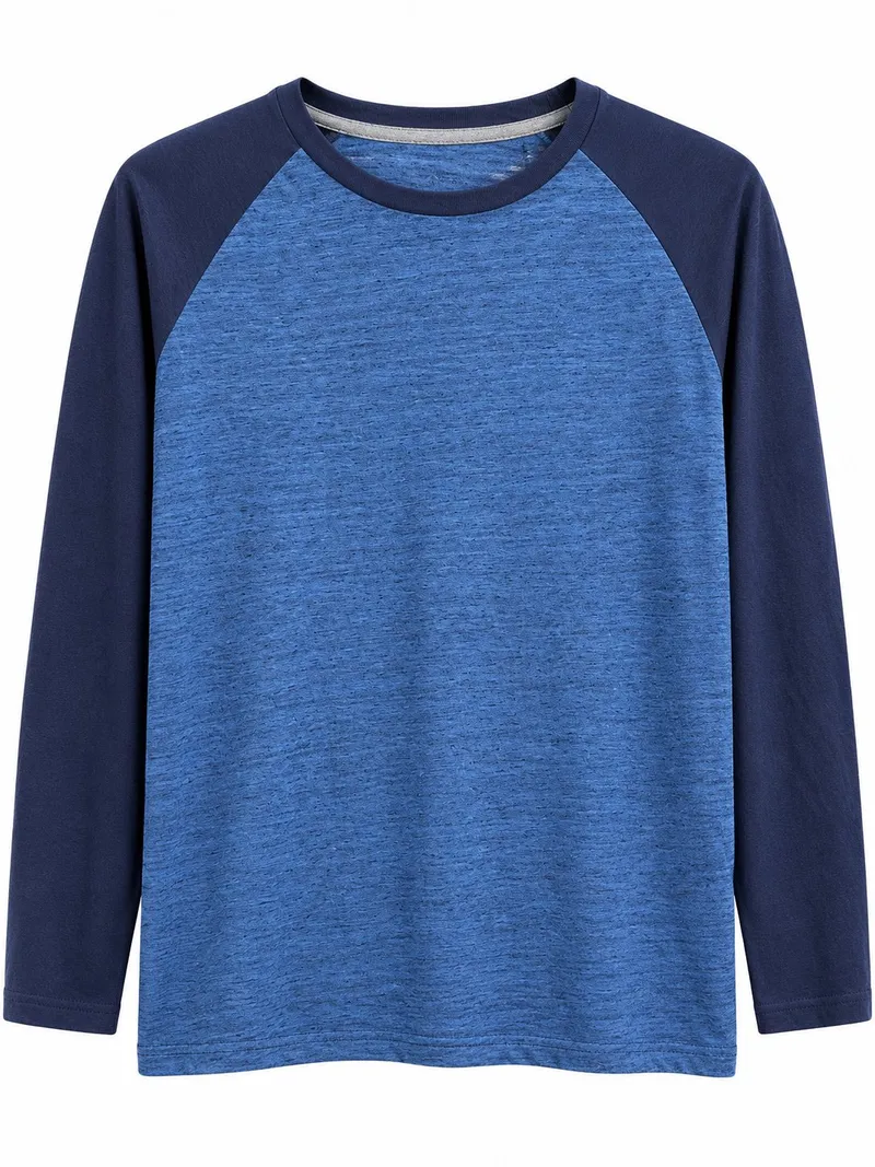 Baseball Tee Vintage Blue