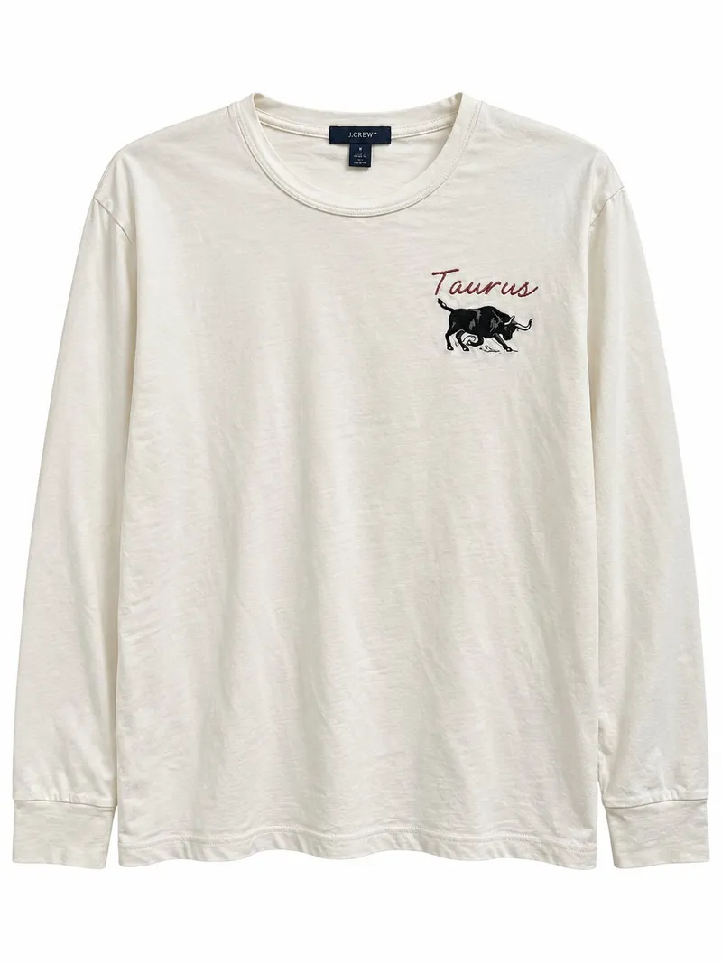 Manga Larga Taurus Zodiac
