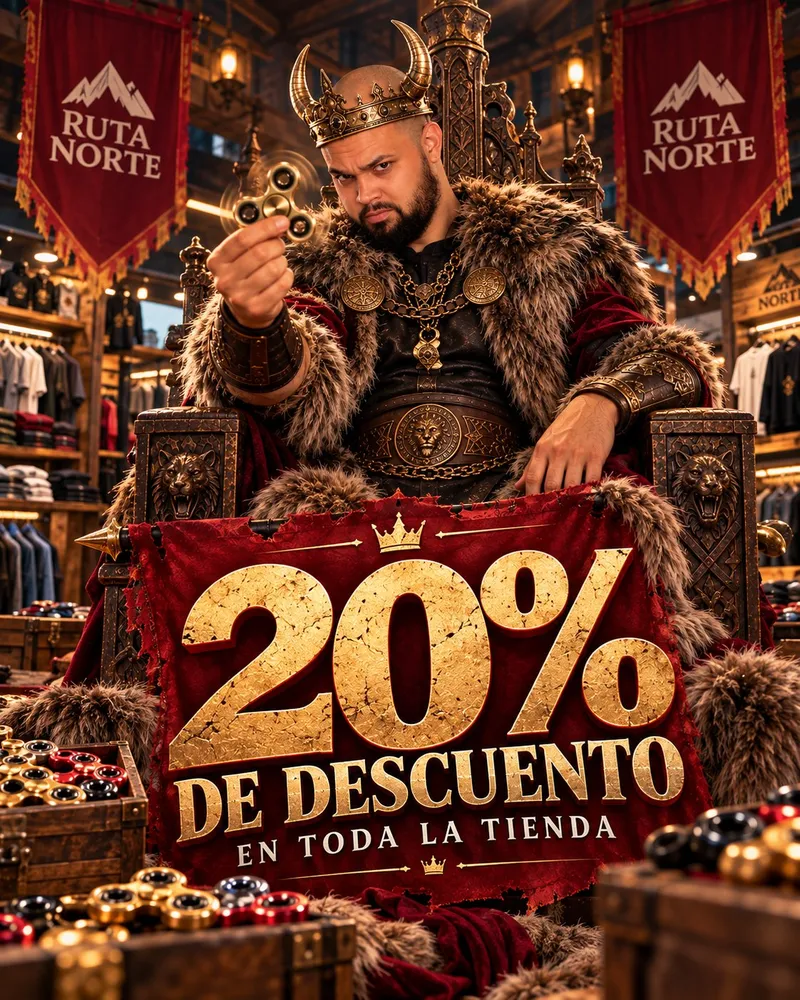 20% en toda la tienda