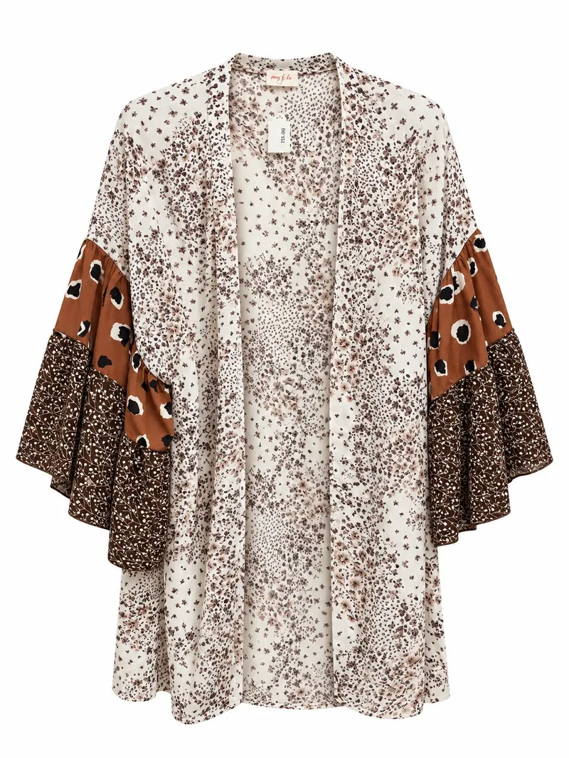 Kimono Estampado Boho Chic