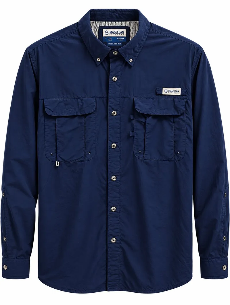 Camisa Casual de Pesca