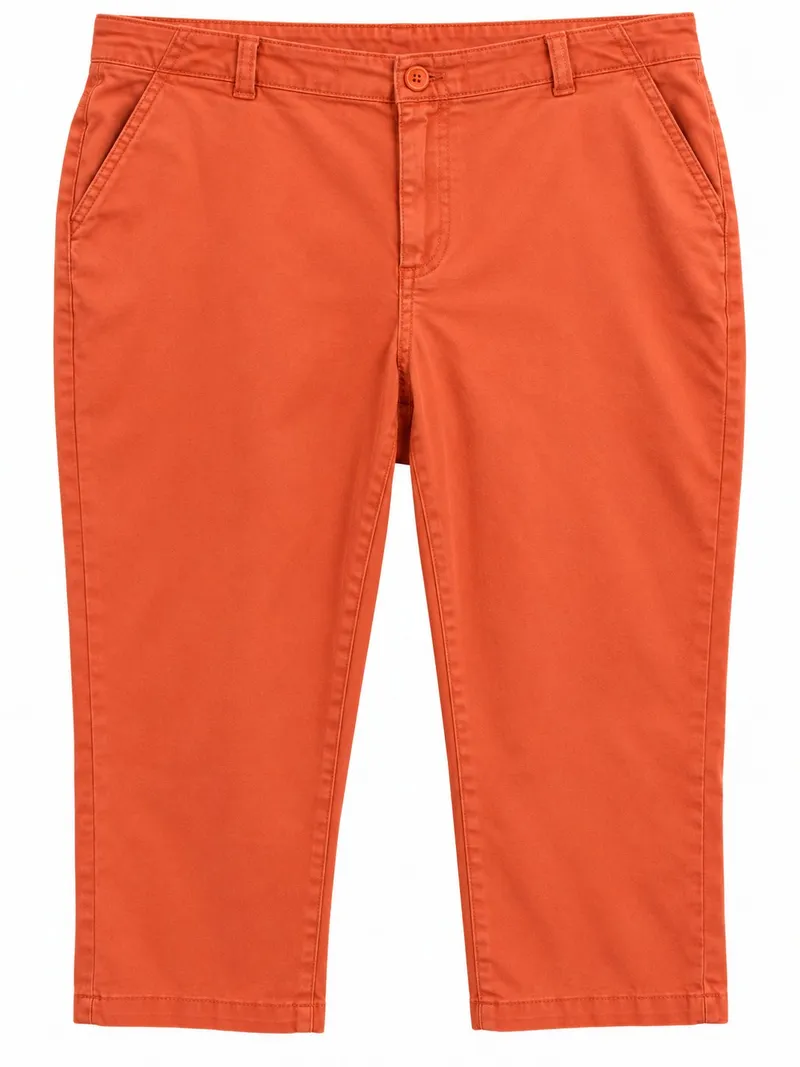 Coral Capri Pants