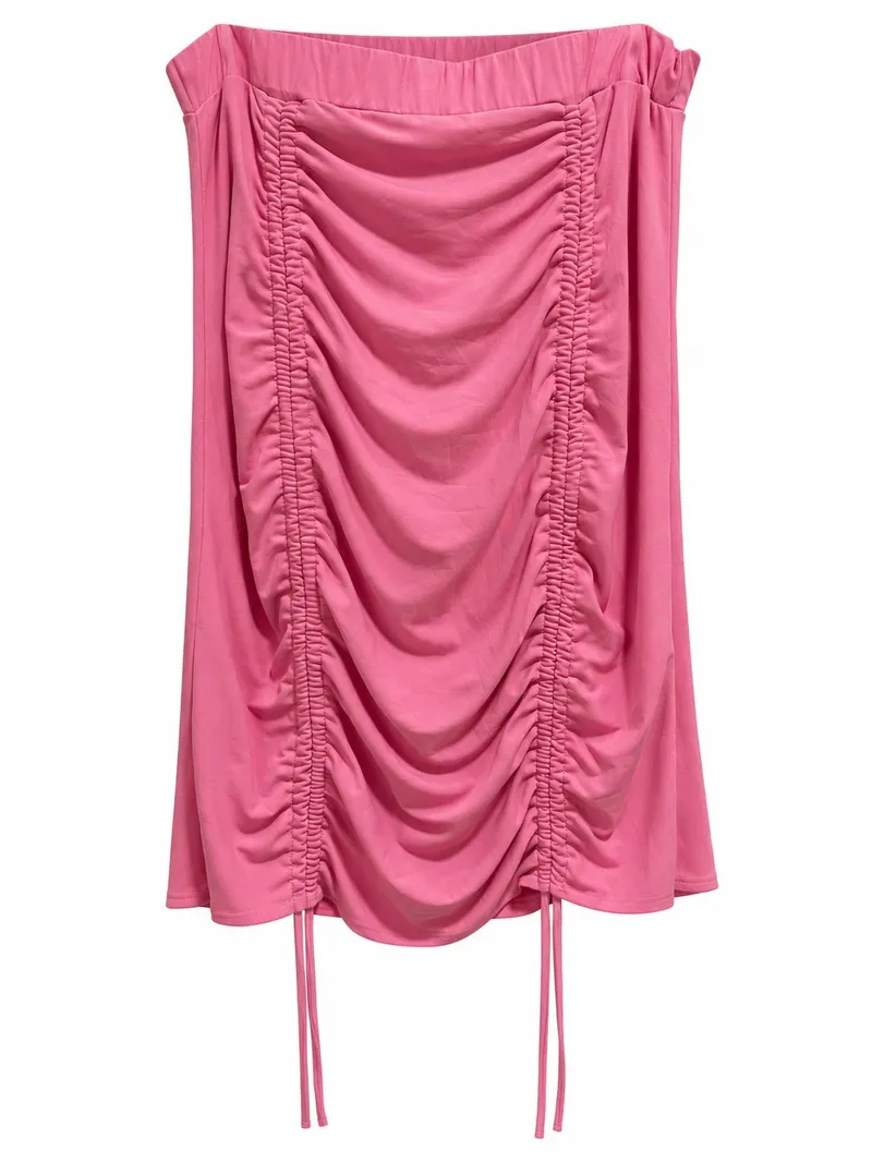Falda Estilo Ruched Vintage